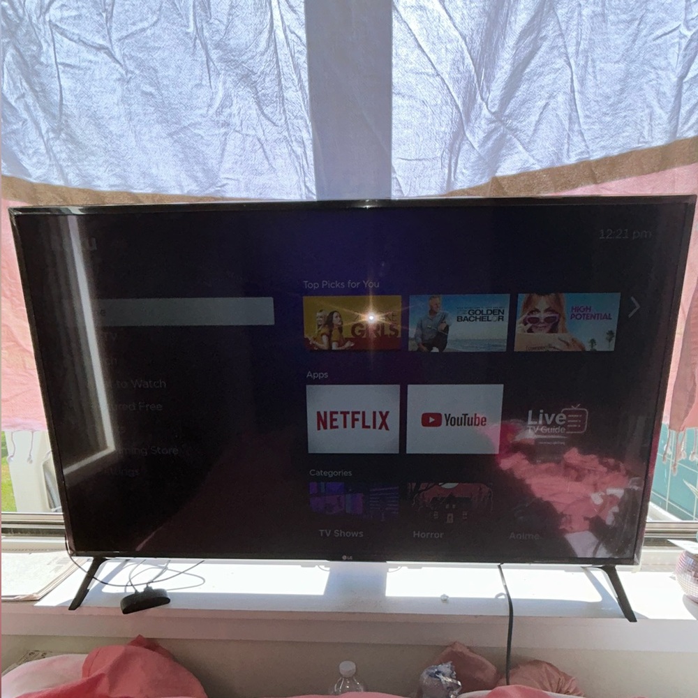 Flat Screen TV with Stand